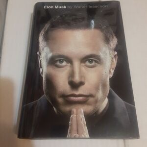 Elon Musk by Walter Isaacson Hardcover Book